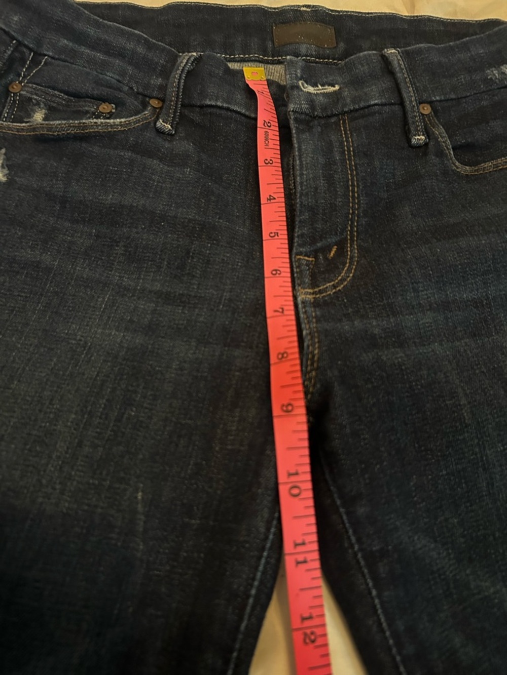 MOTHER The looker ankle fray. Size 28. Partner in Crime. - Picture 15 of 17